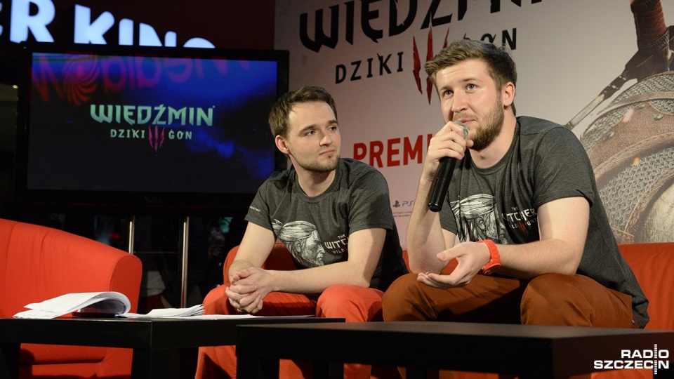 Na nocnej premierze polskiej gry Wiedźmin III: Dziki Gon były tłumy. Fot. Michał Król [Radio Szczecin/Archiwum]