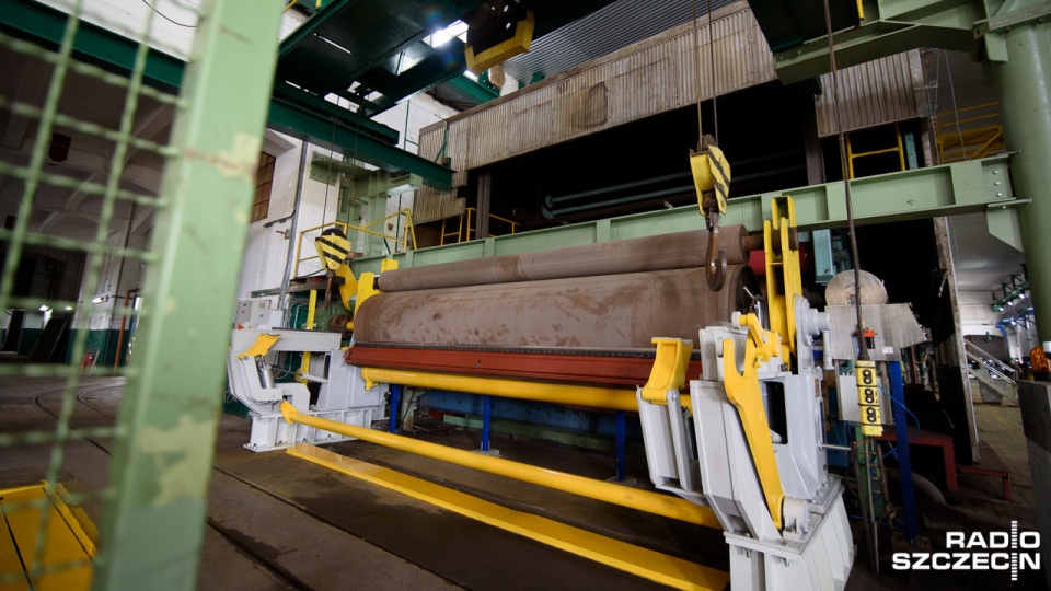 Papiernia w Skolwinie ma produkować 300 ton papieru dziennie. Fot. Konrad Nowak [Radio Szczecin/Archiwum]
