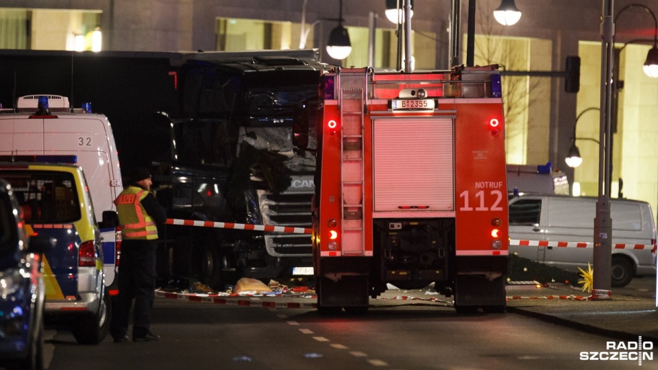 Zamach terrorystyczny w Berlinie. Fot. Konrad Nowak [Radio Szczecin]