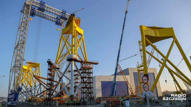 Szczecińska fabryka czeka na pierwszą polską farmę wiatrową