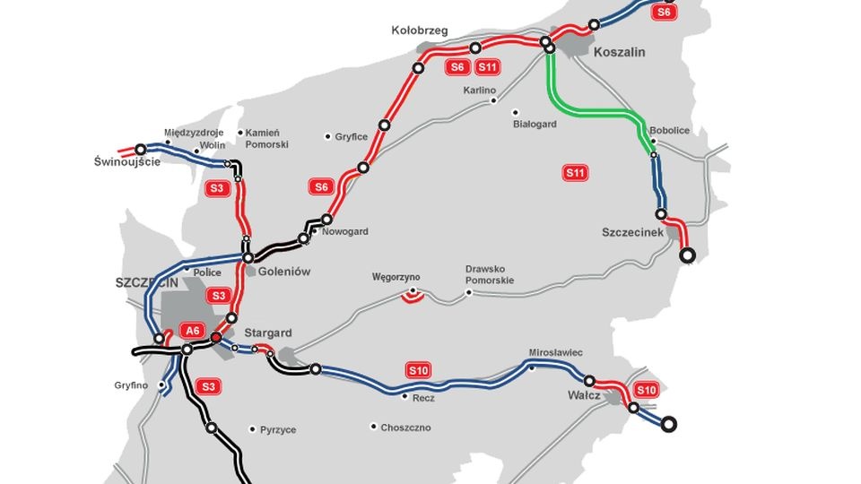 Opóźnia się zakończenie budowy obwodnicy Wałcza w ciągu drogi krajowej numer 10. Miała być gotowa już w ubiegłym roku. źródło: https://www.gddkia.gov.pl/mapa-stanu-budowy-drog_zachodniopomorskie