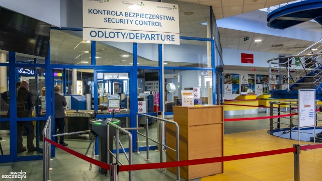 Fot. Wojciech Ochrymiuk [Radio Szczecin] Lotnisko w Goleniowie gotowe do startu [WIDEO, ZDJĘCIA]