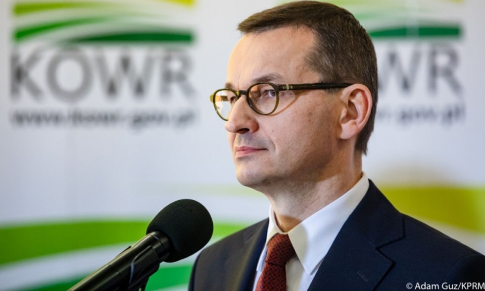 Premier Mateusz Morawiecki. źródło: premier.gov.pl