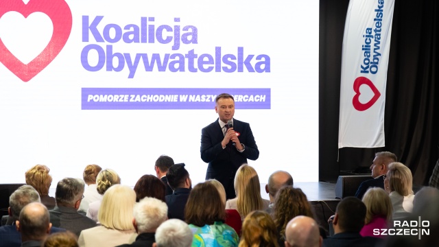 Fot. Robert Stachnik [Radio Szczecin] Konwencja programowa KO. "Pomorze Zachodnie jeszcze lepsze" [ZDJĘCIA]