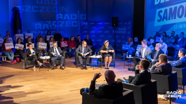Fot. Robert Stachnik [Radio Szczecin] Debata: jak wykorzystać naturalny potencjał regionu? [ZDJĘCIA]