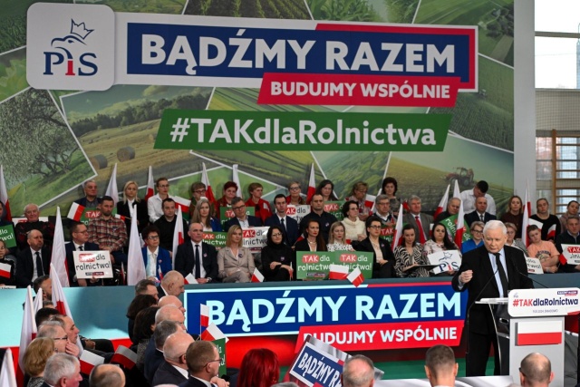 18 maja w Warszawie odbędzie się marsz poparcia dla protestujących rolników - zapowiedział Jarosław Kaczyński.