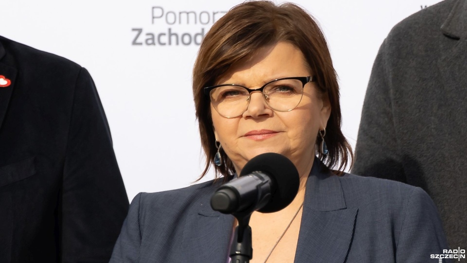 Izabela Leszczyna, ministra zdrowia. Fot. Robert Stachnik [Radio Szczecin]