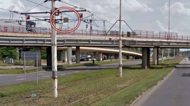 Ograniczenia prędkości dla tramwajów, fot. Google.com 28.05.2015