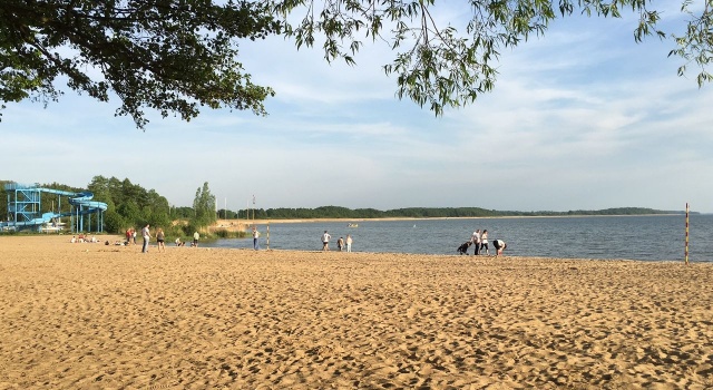 Plaża w Zieleniewie, fot. S. Orlik 19.04.2017