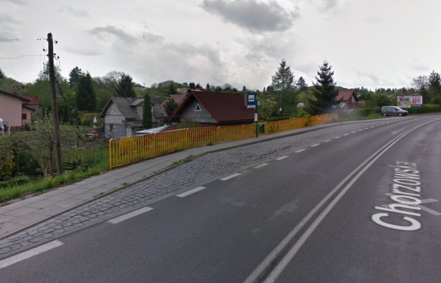 Ulica Chorzowska, przystanek Junacka, fot. google.com 27.08.2019