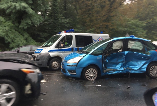 Wypadek w Zdunowie, fot. S.Orlik 30.09.2019