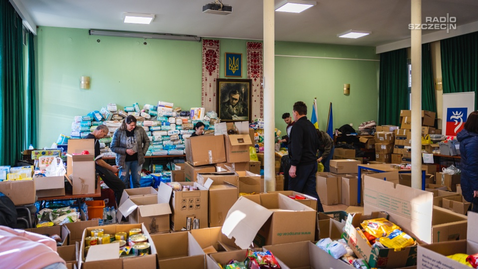 Zbiórka darów w Związku Ukraińców wstrzymana