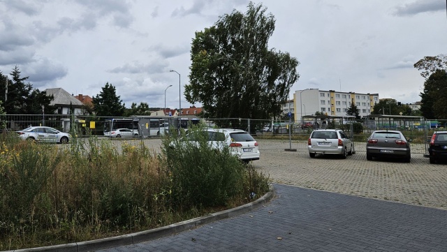 Parking przy ZUS, fot. Sławomir Orlik, PR Szczecin 19.09.2024