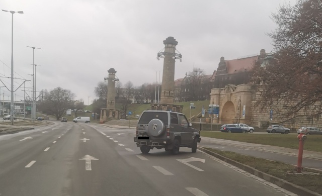 Auto na Jana z Kolna, fot. Słuchacz, pan Łukasz 27.02.2025