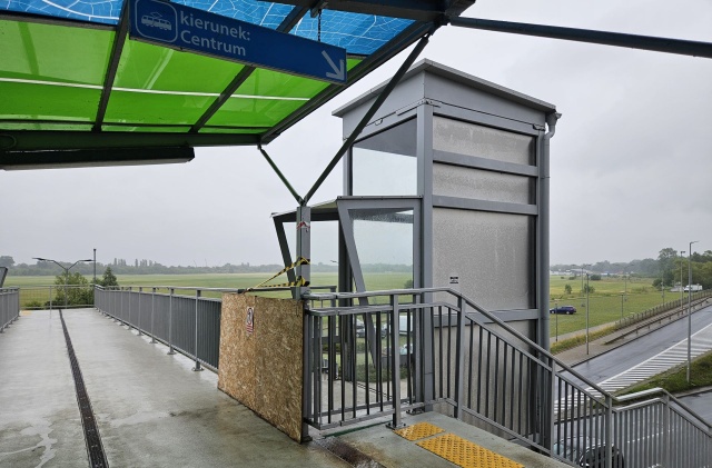 Winda przy ul. Hangarowej, fot. Sławomir Orlik, PR Szczecin 01.08.2025