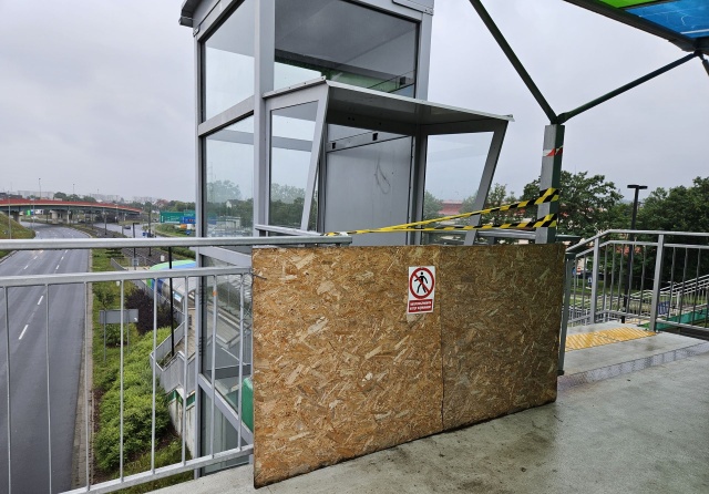 Winda przy ul. Hangarowej, fot. Sławomir Orlik, PR Szczecin 01.08.2025