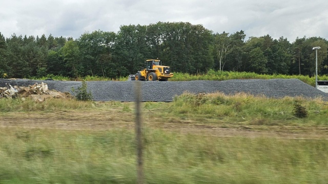 Prace przygotowacze na DK10, fot. Sławomir Orlik, PR Szczecin 06.10.2025