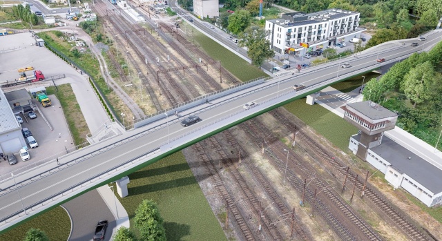 Wizaulizacja wiaduktu - ul. Pomorska, źródło: konsultuj.szczecin.pl 22.01.2026