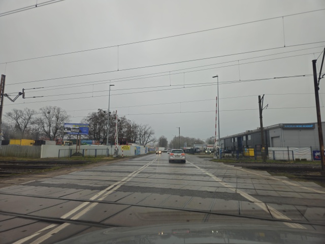 Przejazd na ul. Pomorskiej, fot. Sławomir Orlik, PR Szczecin 22.01.2026