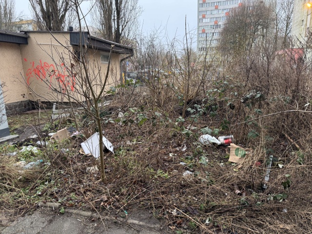 "Plac budowy" przy ul. Malczewskiego, fot. Słuchacz, pan Filip 12.03.2026