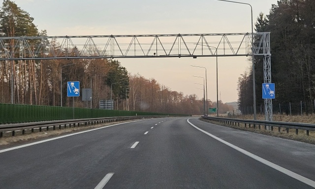 Odcinkowy pomiar prędkości w okolicach Troszyna, fot. Sławomir Orlik, PR Szczecin 12.03.2026
