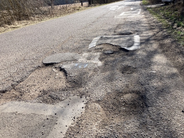 Droga Buk - Stolec, fot. J. Wilczyński, PR Szczecin 31.03.2026