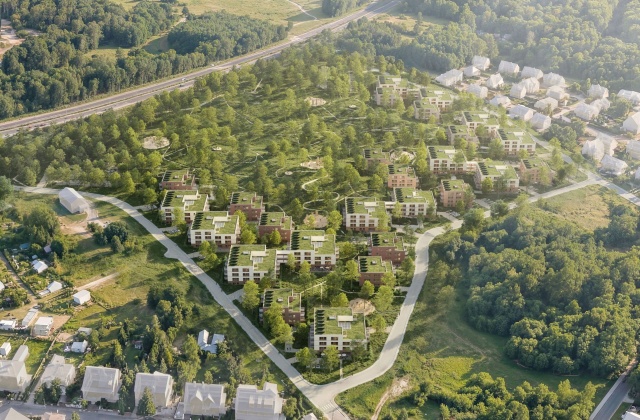 Wizualizacja osiedla STBS w Podjuchach 01.04.206