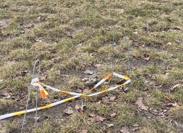 Plac zabaw przy przedszkolu przy ul. Ceglanej, fot. Słuchaczka, pani Natalia 21.04.2026