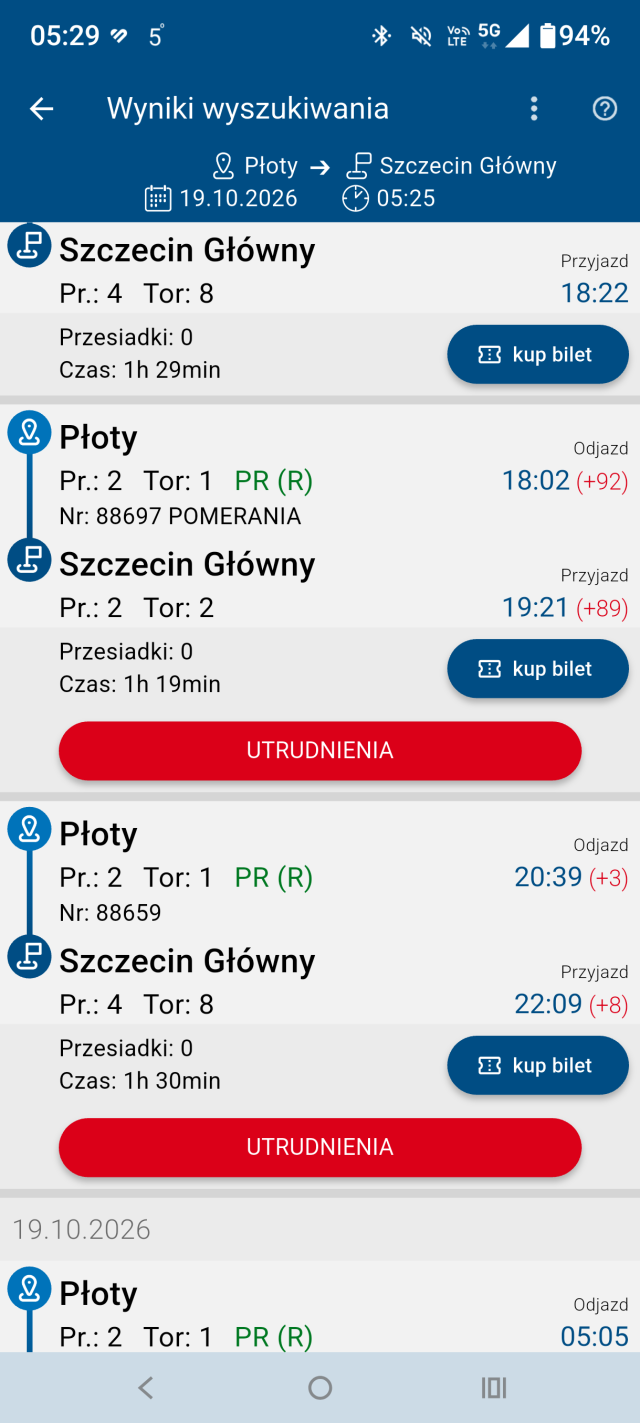 Źródło: Słuchacz Radia Szczecin 19.10.2026