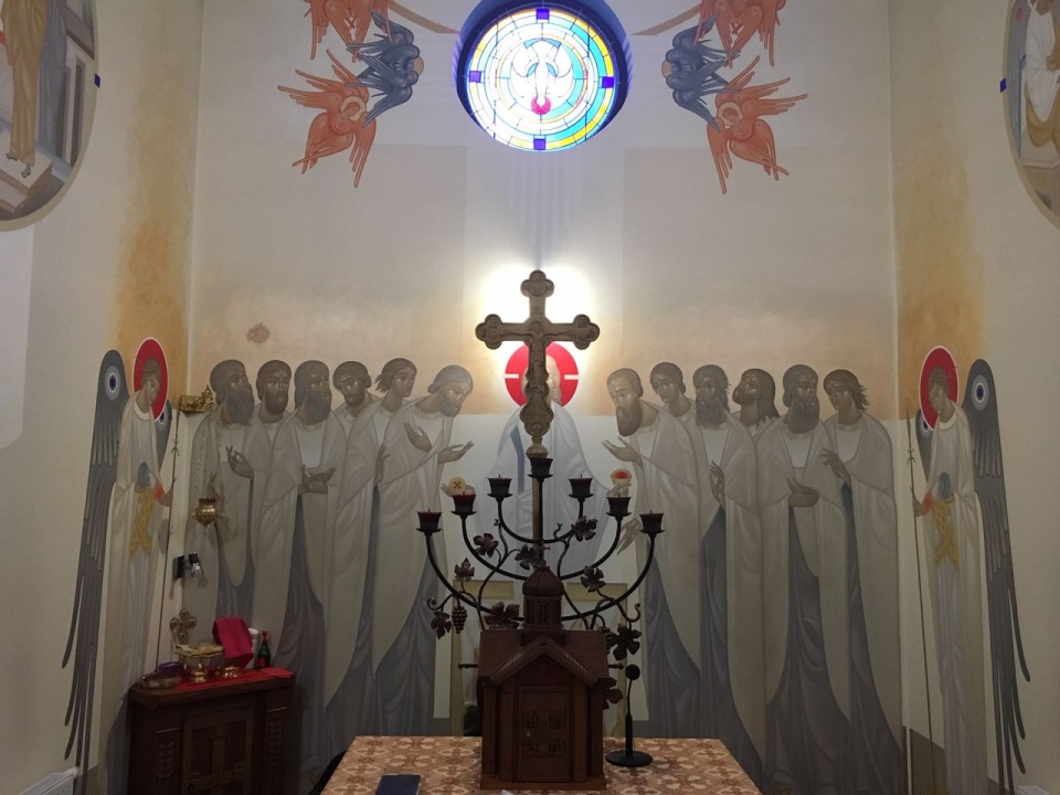 Nowy Ikonostas w Cerkwi greckokatolickiej pw. św Jozafata w Stargardzie. Fot. Małgorzata Frymus