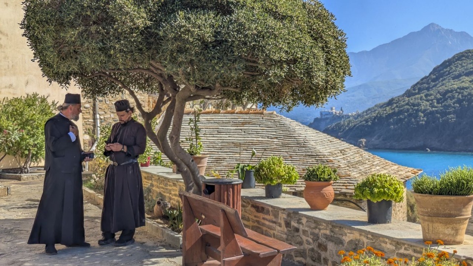 Góra Athos to dla prawosławnych święte miejsce. Fot. Maciej Papke