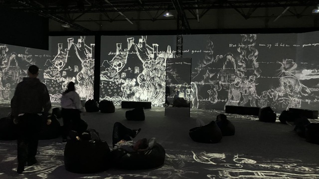 „VAN GOGH – The Immersive Exhibition” w Szczecinie. Fot. Małgorzata Frymu Van Gogh na wyciągnięcie ręki w Szczecinie