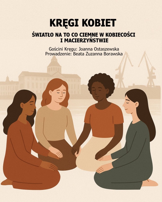 Materiały promoyjne organizatora Joanna Ostaszewska w listopadowym Kręgu Kobiet [ROZMOWA]