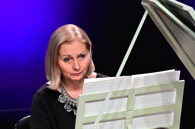 Lilianna Stawarz (klawesyn). Fot. Marcin Bielecki Bravo bravissimo dla Giardino di Delicie. Koncert w Filharmonii im. Mieczysława Karłowicza w Szczecinie [ROZMOWA z ARTYSTKAMI, ZDJĘCIA]