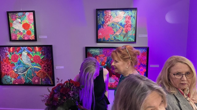 Wernisaż:Sensualne odkrycie wyobraźni. Fot. Małgorzata Frymus Sensualne odkrycie wyobraźni - Agnieszka Gewartowska