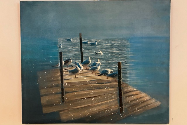 „Woda to życie" Beat Król Girelli w Morskim Centrum Nauki. Fot Katarzyna Wolnik-Sayna „Woda to życie" Beat Król Girelli w Morskim Centrum Nauki