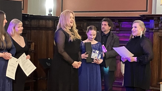 Iwona Sobotka gościem warsztatów mistrzowskich w Akademii Sztuki. Fot. Małgorzata Frymus Iwona Sobotka gościem warsztatów mistrzowskich w Akademii Sztuki.