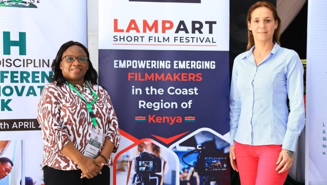 Festiwal Filmów Krótkometrażowych LampART w Mombasie. Fot. organizatorzy Kenijski Festiwal LampART zagości na Szczecin Film Festiwalu.