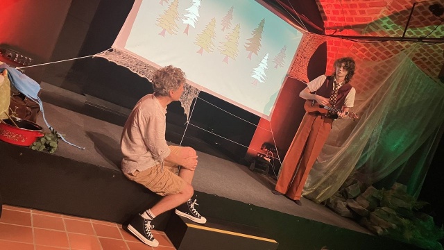 Fot. Małgorzata Frymus Pan Przygoda w lesie. Premiera w Teatrze Piwnica przy Krypcie Zamku Książąt Pomorskich.