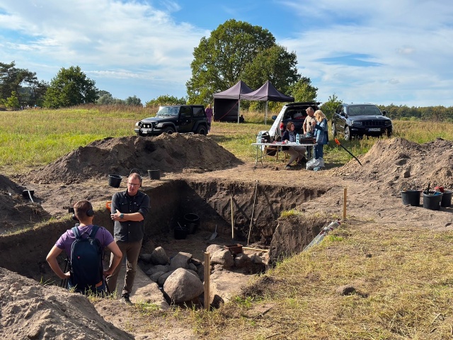 Fot. Paweł Migdalski Prace archeologiczne w Maszewie [ROZMOWA]
