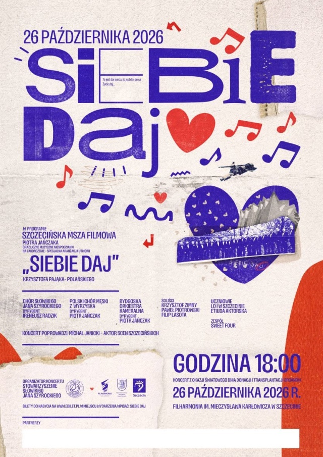Materiały prasowe Chóru Męskiego Słowiki 60 im. Jana Szyrockiego Nadzwyczajny koncert „Siebie daj” w Złotej Sali Filharmonii [ROZMOWA, ZDJĘCIA]