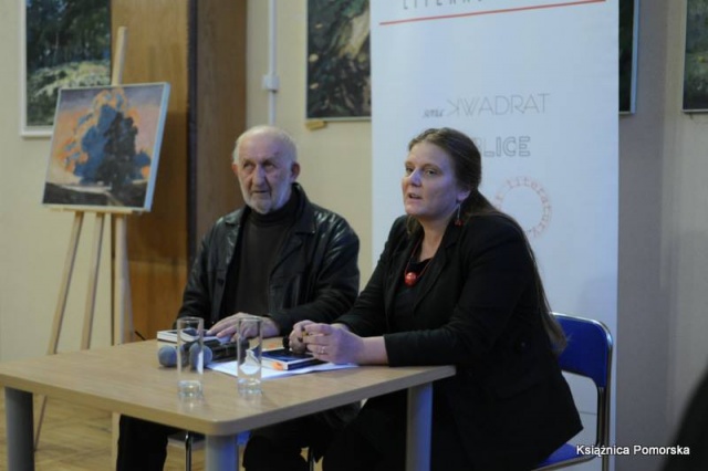 Henryk Waniek w Szczecinie, fot. [Książnica Pomorska] Henryk Waniek w Szczecinie [ROZMOWA]