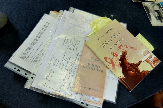 "Helena Wolf i jej muzyka", fot. Piotr Sawiński [Radio Szczecin] "Helena Wolf i jej muzyka" Marii Jaremek [ROZMOWA]