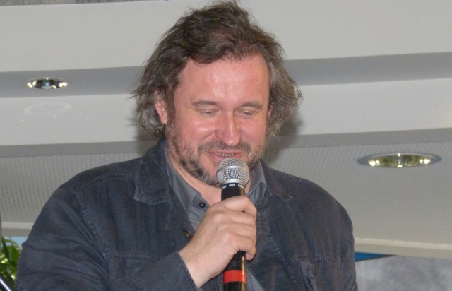 ADam Opatowicz fot. Małgorzata Frymus [Radio Szczecin] Festiwal Książki Słuchanej "Odkrywcy wyobraźni" [RELACJA]