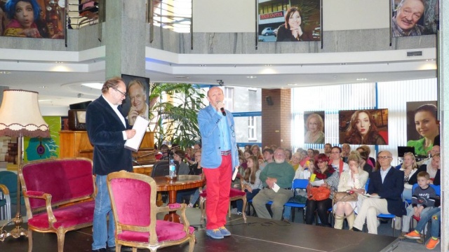 Artur Barciś fot. Małgorzata Frymus [Radio Szczecin] Festiwal Książki Słuchanej "Odkrywcy wyobraźni" [RELACJA]