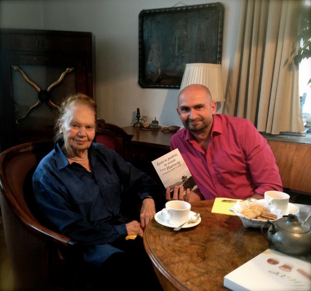 Julia Hartwig i Artur Cieślar, fot. [archiwum pisarza] Julia Hartwig o przyjaźniach, fascynacjach, życiu, odchodzeniu i ścieżce duchowej [ROZMOWA]
