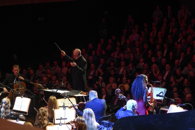 Marcin Sompoliński (dyrygent). Fot. [Filharmonia im. Mieczysława Karłowicza w Szczecinie] Leszek Możdżer | Zaczęło się od „Miłości” [ROZMOWA, ZDJĘCIA]