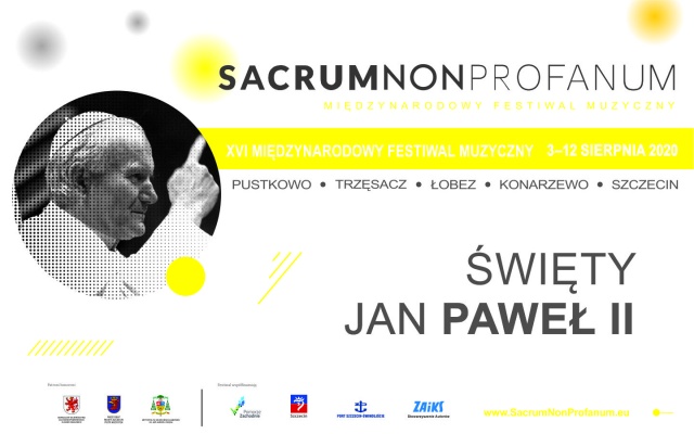 Afisz 16. Międzynarodowego Festiwalu Muzycznego „Sacrum Non Profanum”. Fot. [Materiały prasowe] Festiwale muzyczne w 2020 roku [POSŁUCHAJ, ZDJĘCIA]