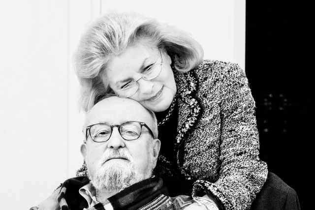 Elżbieta i Krzysztof Pendereccy. Fot. Bartek Barczyk Bartek Barczyk | „W szkole fotograficznej uczono mnie fotografować głową...” [ROZMOWA, ZDJĘCIA]