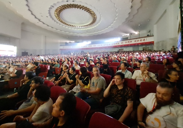 Publiczność 14. Asia Pacific Harmonica Festival w Jaingyin w Chinach. Fot. Materiały prasowe organizatora Trio Animato | „W Chinach przyjmowano nas z niezwykłymi honorami...” [ROZMOWA, ZDJĘCIA]